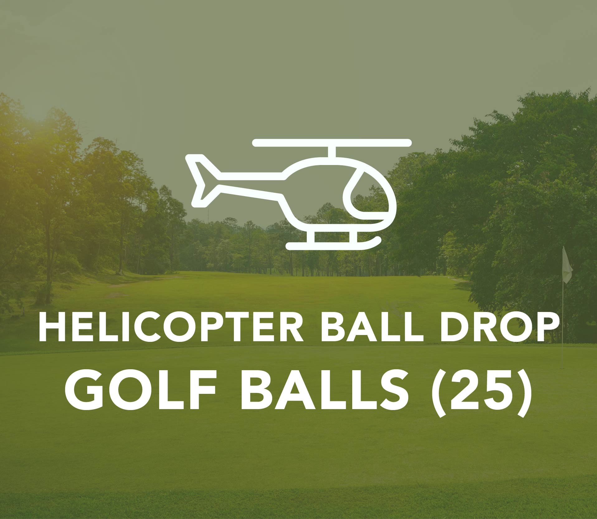 Helicopter Golf Balls(25)