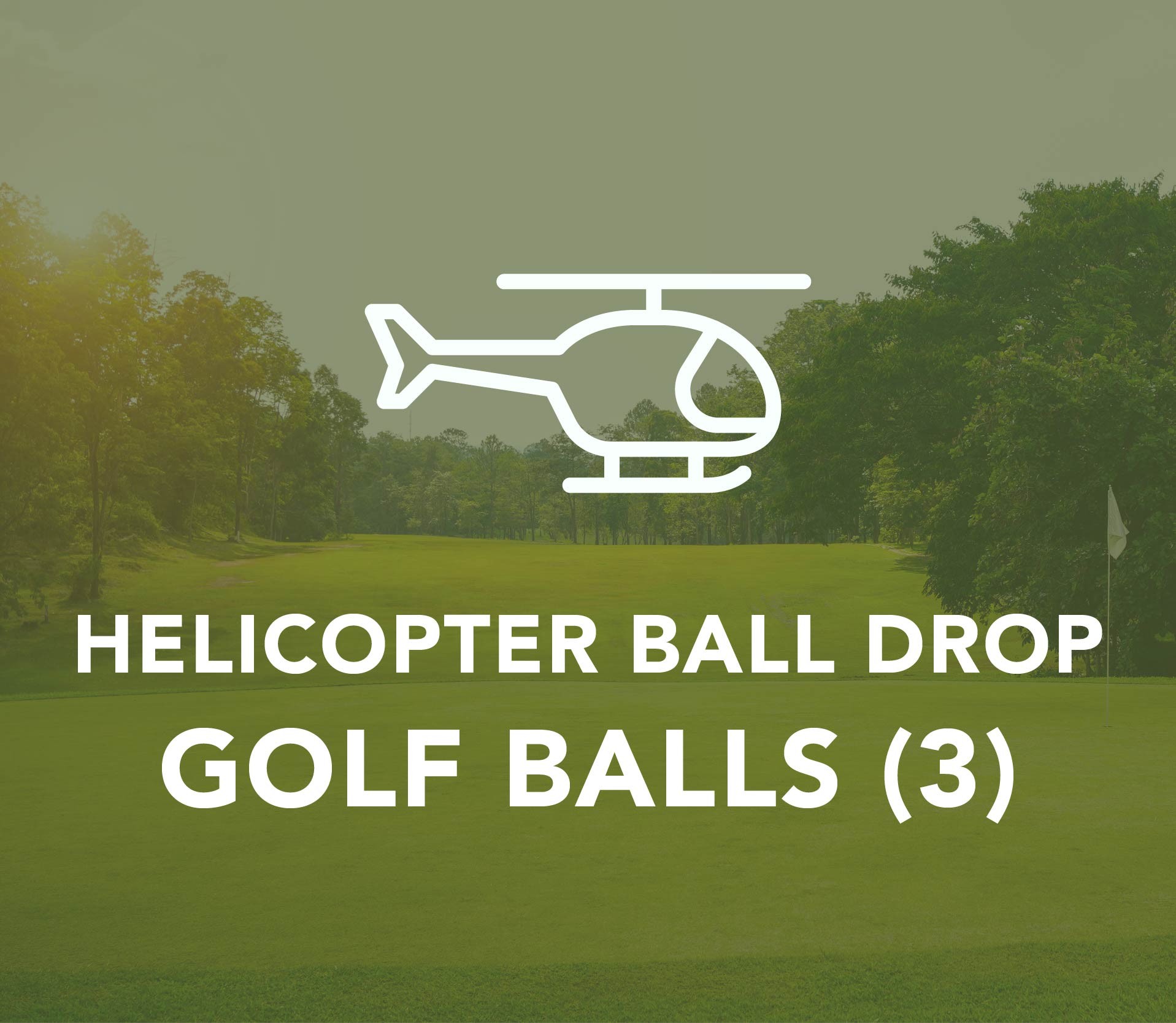 Helicopter Golf Balls(3)
